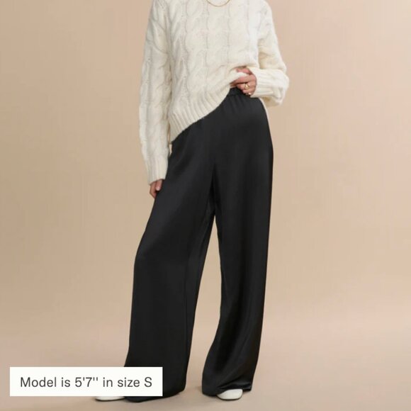 Jenni Kayne Demi Pant, Black, size: M - Picture 1 of 9
